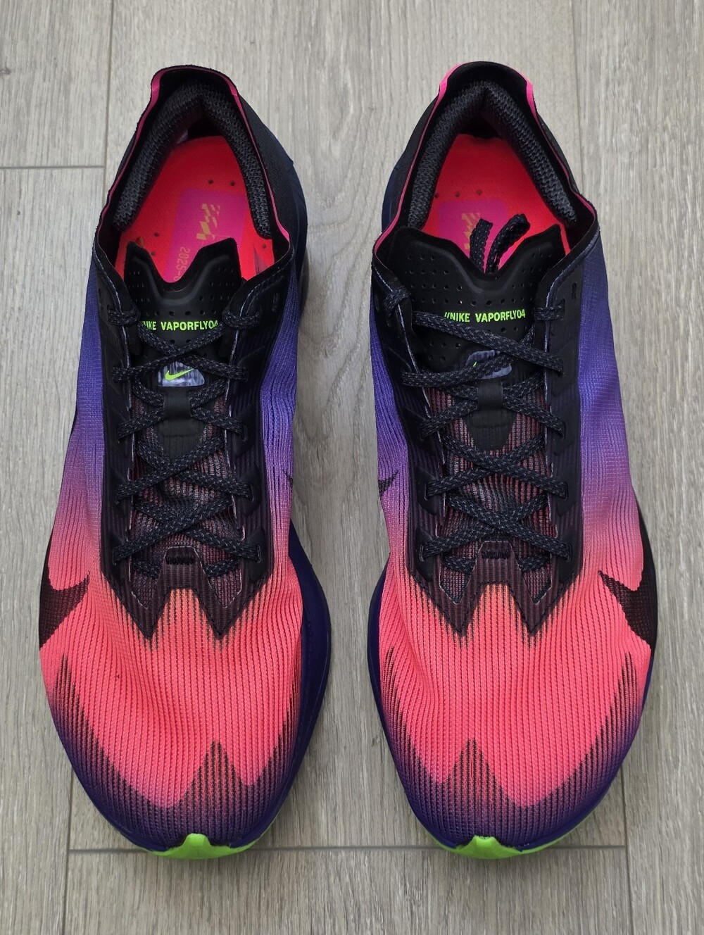 Nike ZoomX Vaporfly Next% 4 Glam Road Racing Shoes IO9560-400 Womens 8 MSRP $280